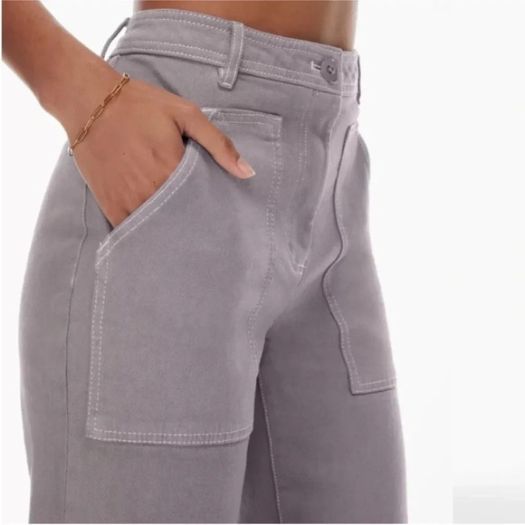 Aritzia Wilfred Free Modern Utility Pant Cargo size 10 - Picture 4 of 15